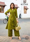 Ibadat By Mittoo Heavy Rayon Thread & Handwork Top With Bottom Wholesale Online